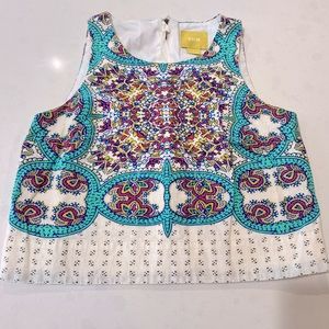 Anthropologie Maeve Linen Tank